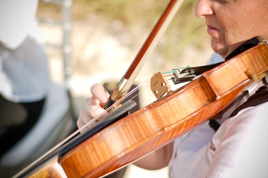 String quartet at wedding