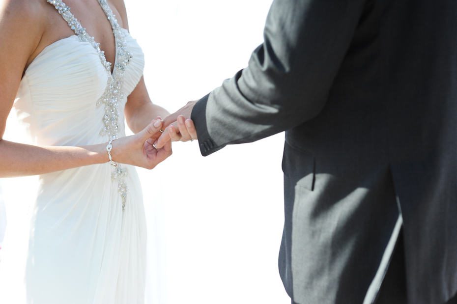 Maggie sottero dress for beach wedding