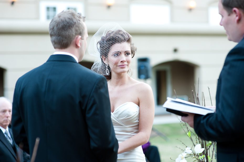 wedding on matisse lawn at chateau elan