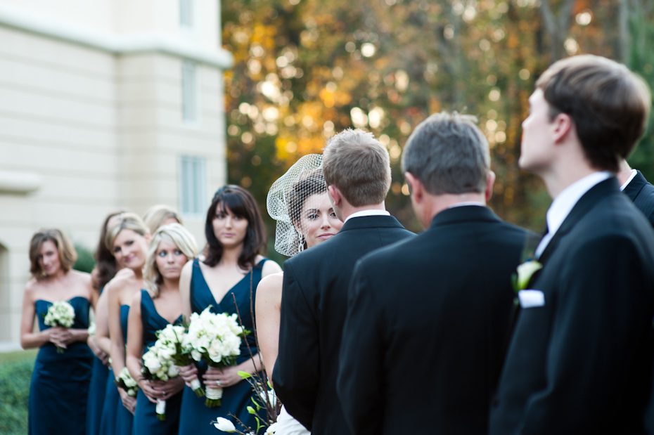 fall wedding on matisse lawn