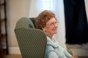 grandma on wedding day