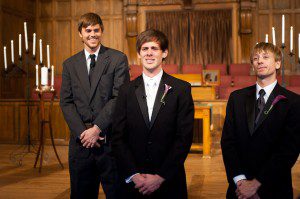 groom's reaction to bride