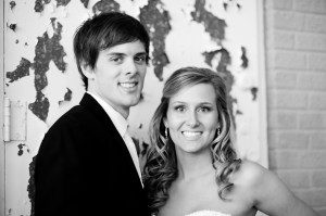 edgy bridal portrait