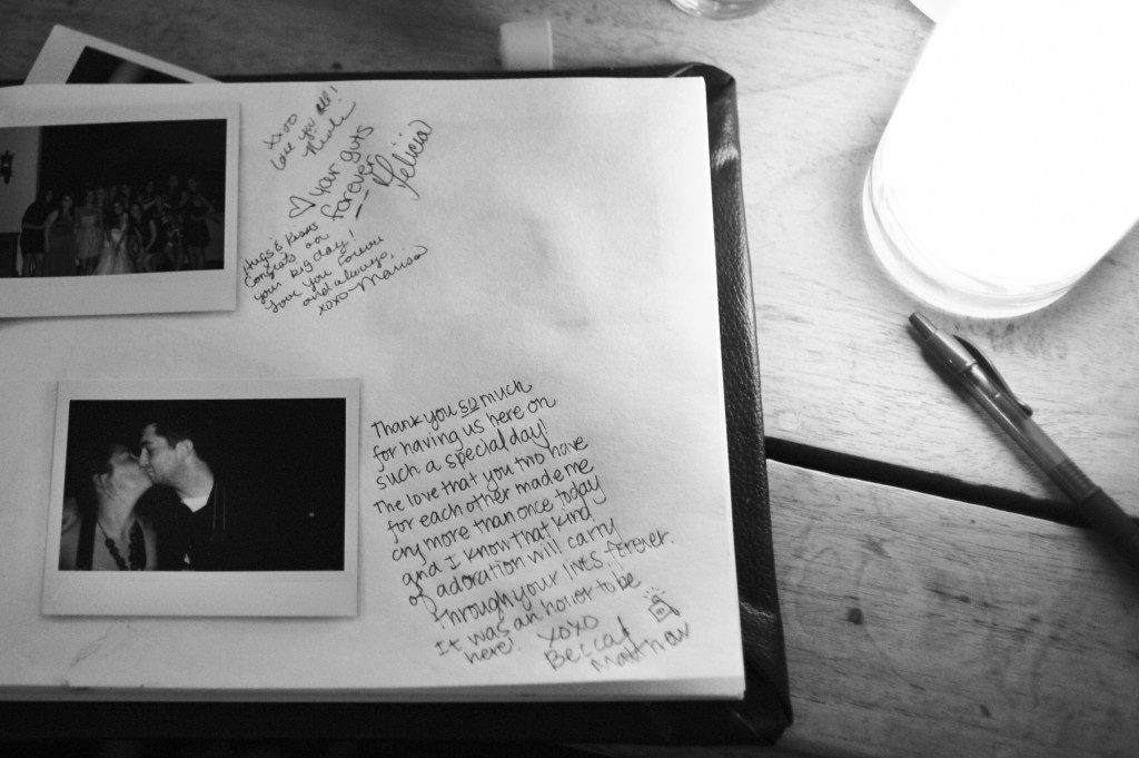 Wedding Guest Book inspired by UP