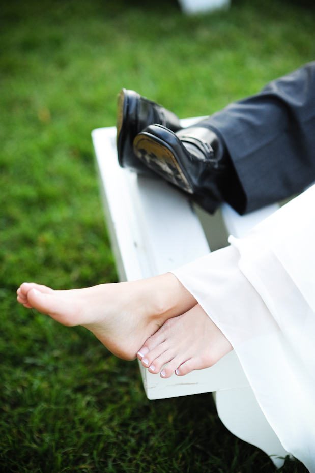 barefoot bride