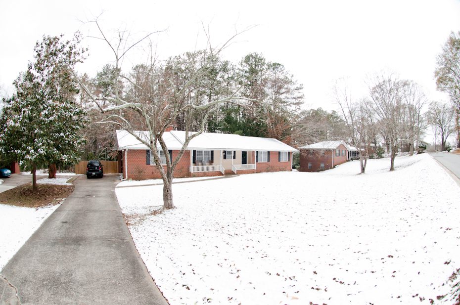 Snow in Smyrna on Christmas Day 2010