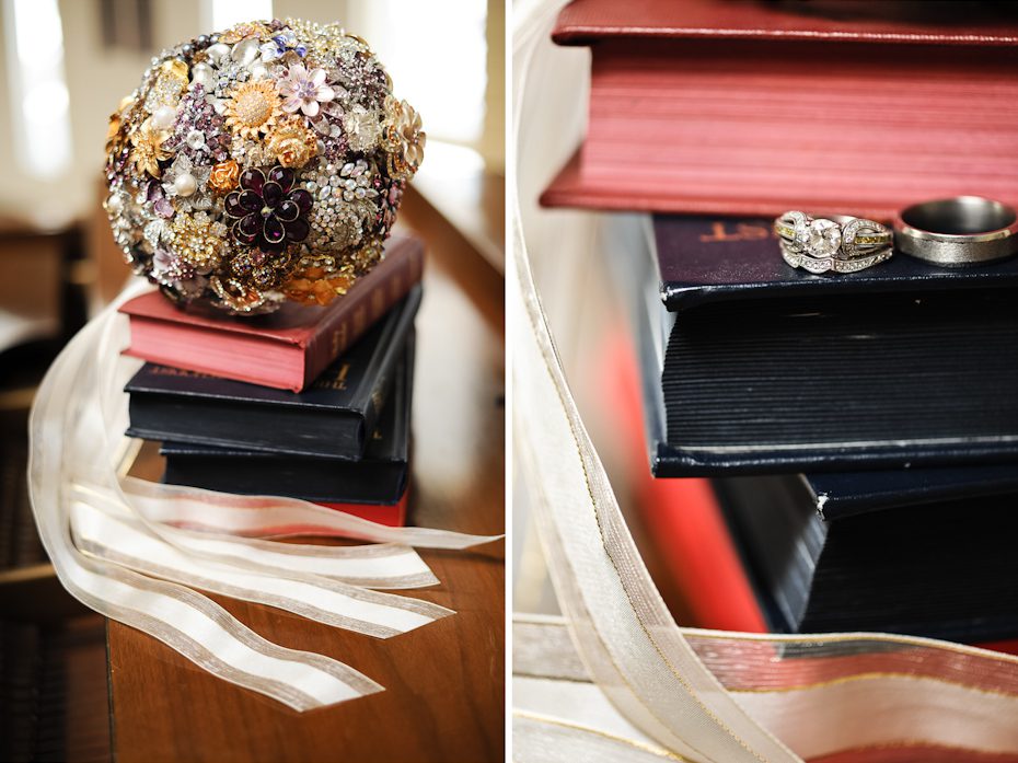 brooch bouquet
