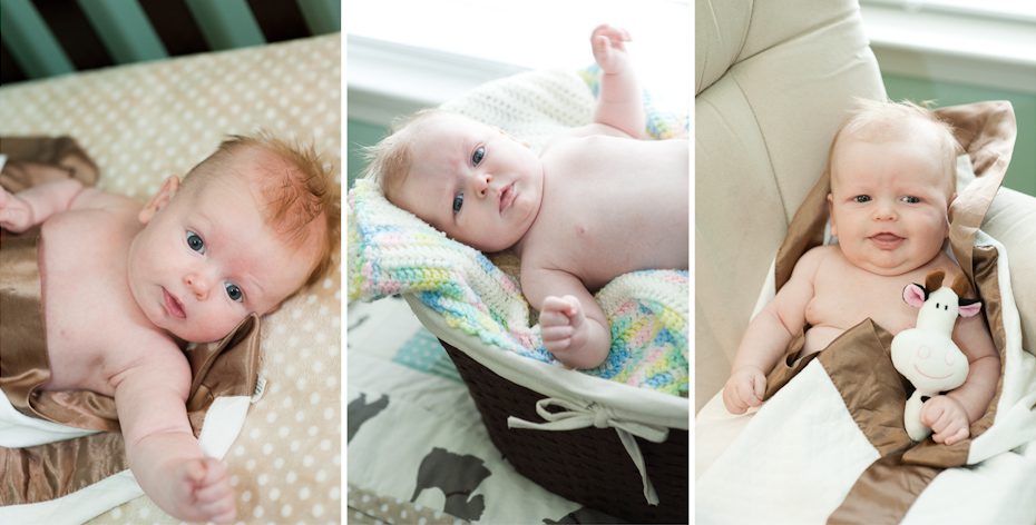 newborn in nursery