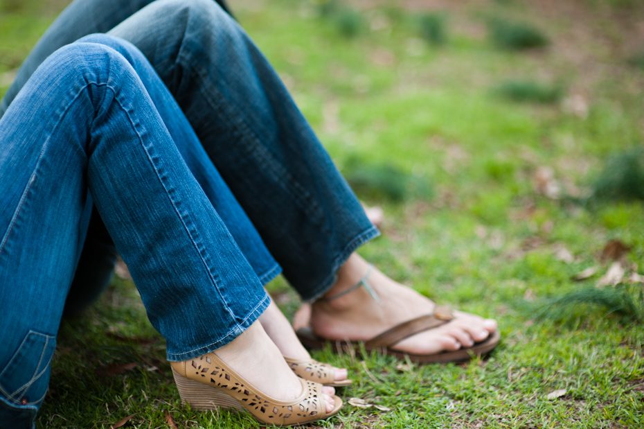 Relaxed engagement picture