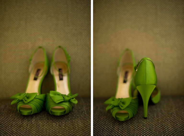 Green Bridesmaid Shoes