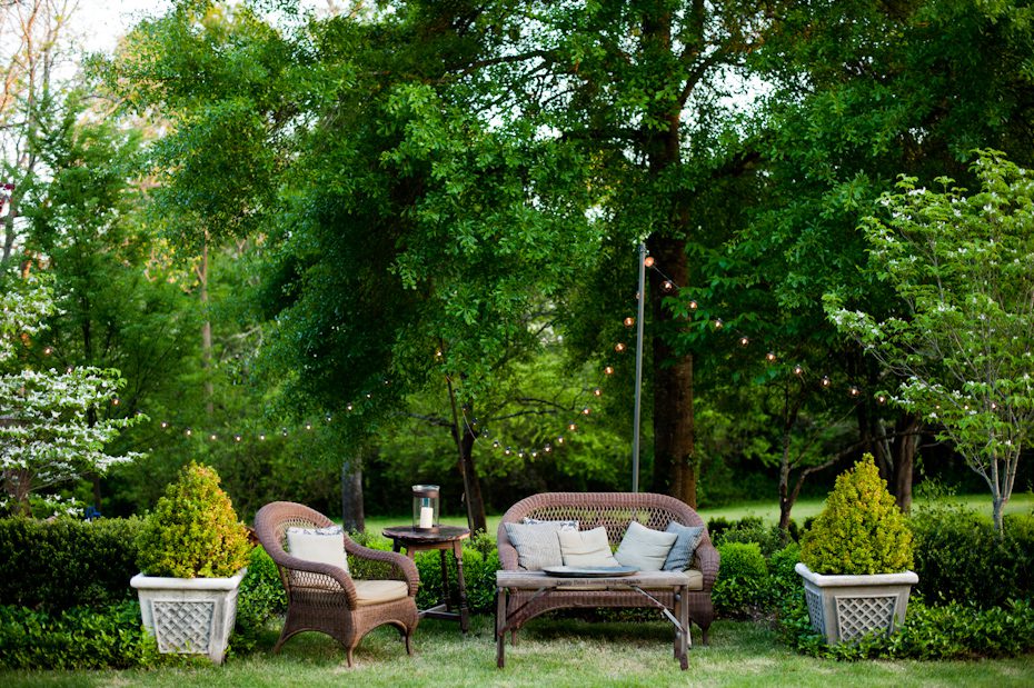 Elegant Backyard Wedding