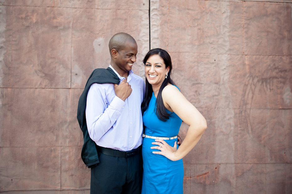 Downtown Columbus engagement pictures