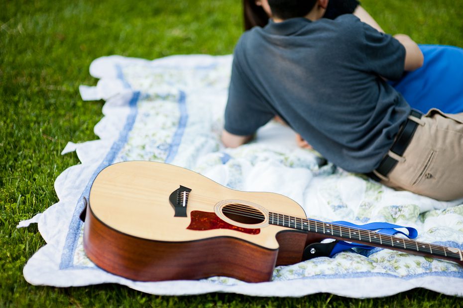 Romantic engagement pictures