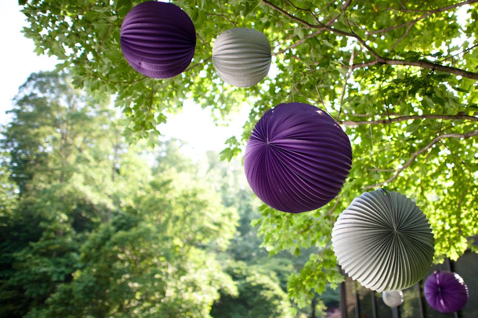 outdoor wedding decor