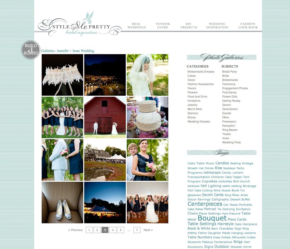 Farm Wedding in Georgia on Style Me Pretty