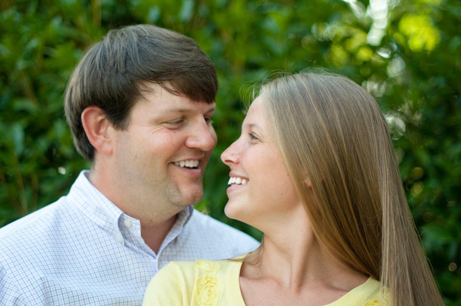 Outdoor engagement pictures