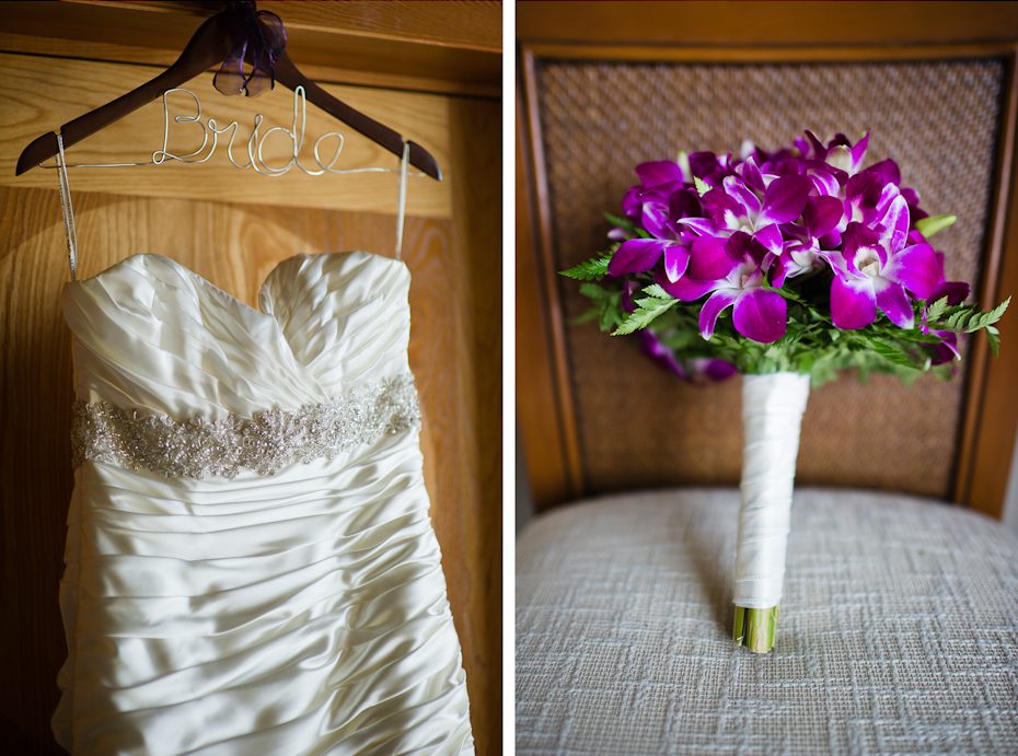 wedding dress hanger with name