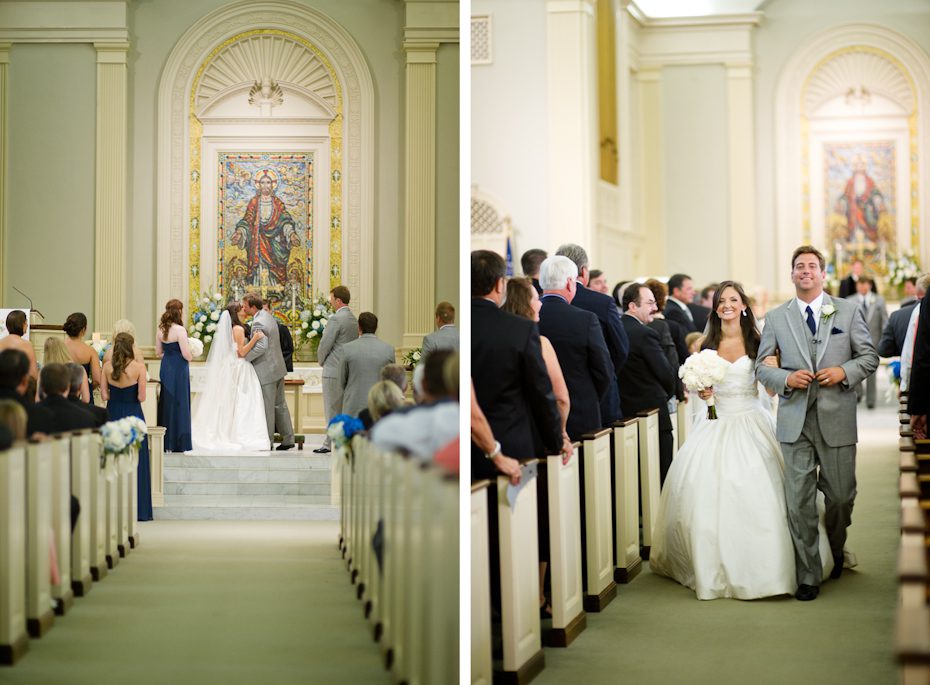 Wedding ceremony at St. Paul Methodist Columbus GA