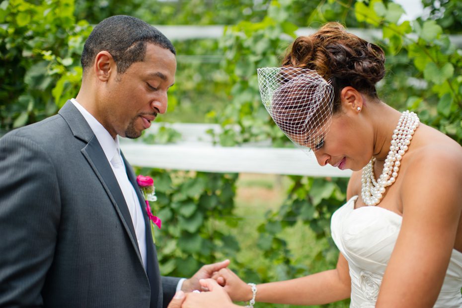 Prayer at wedding