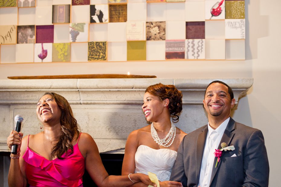 Maid of honor toast