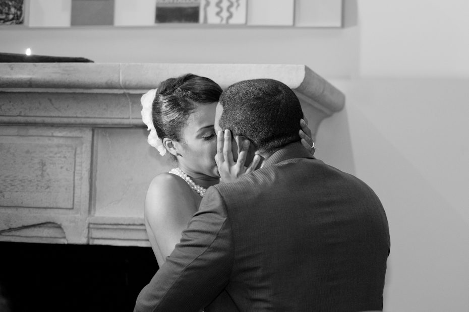 Romantic wedding picture