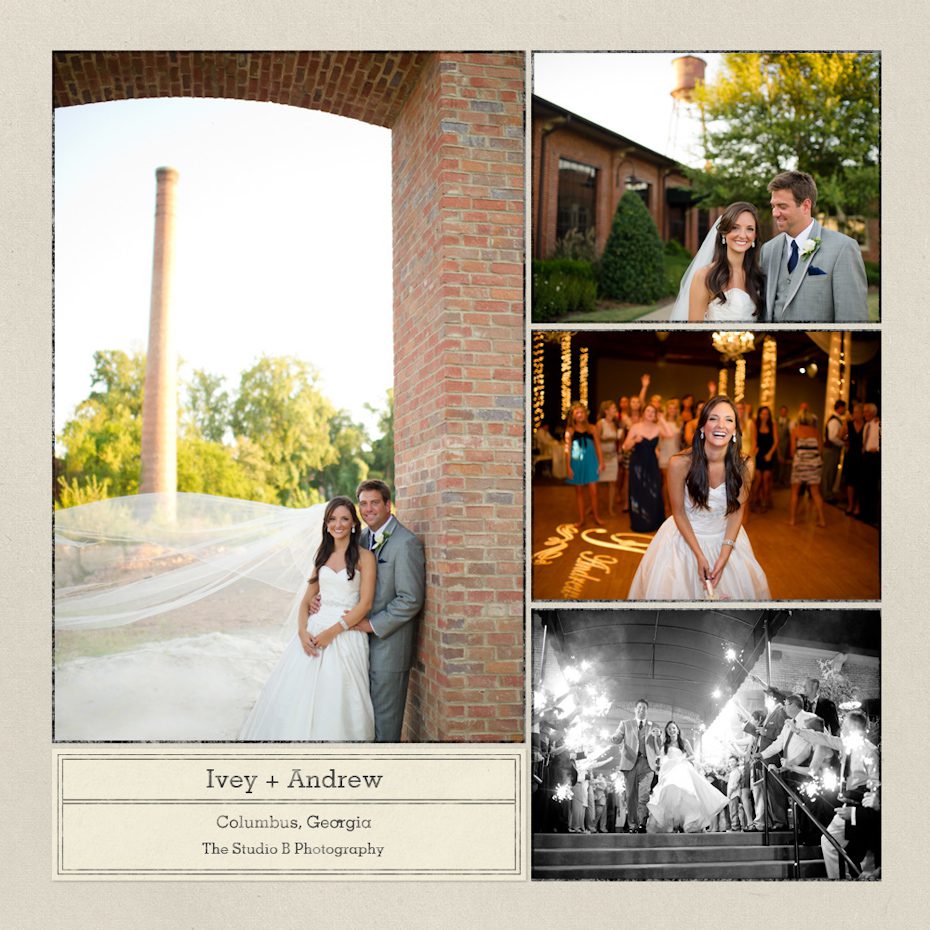columbus georgia rivermill center wedding
