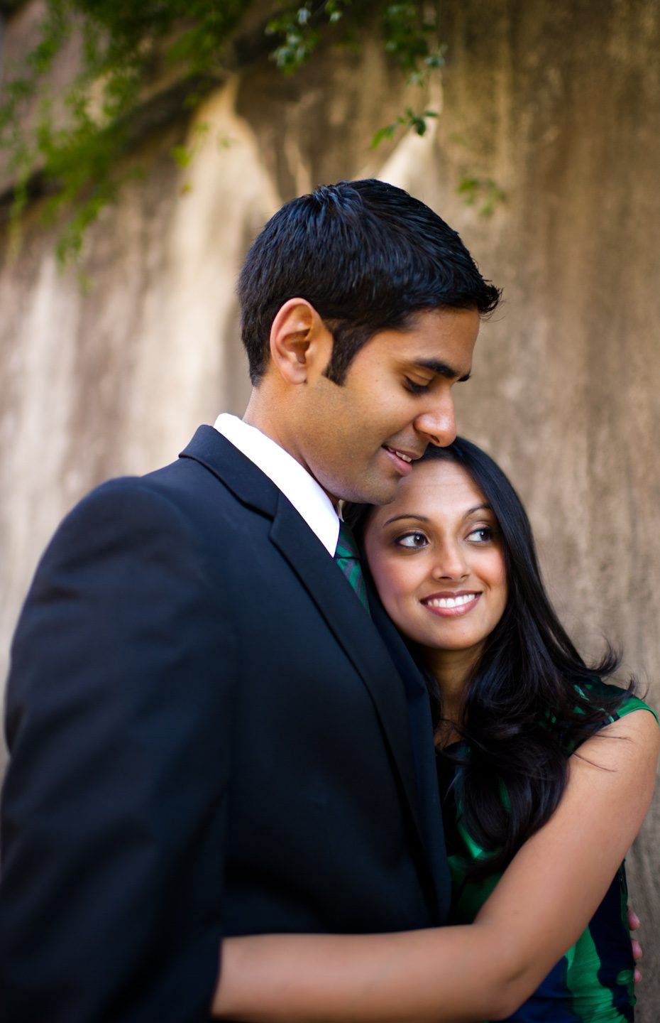 Swan House Engagement Photo