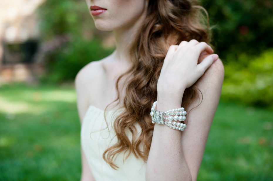 Fine and Fleurie Accessories Pearl Wedding Bracelet