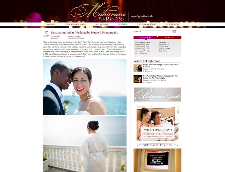 Indian and Nigerian Fusion Wedding