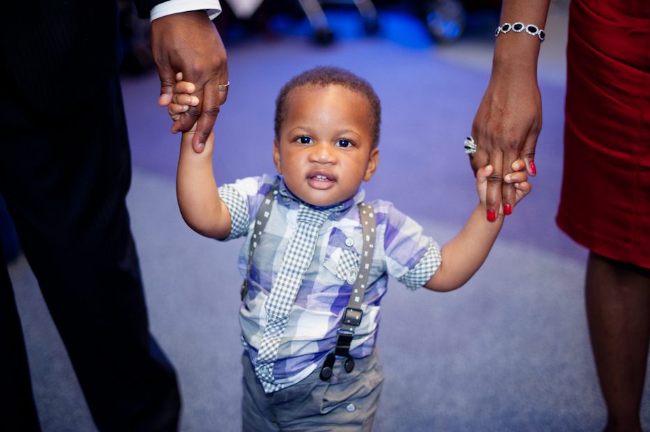 Kids at wedding