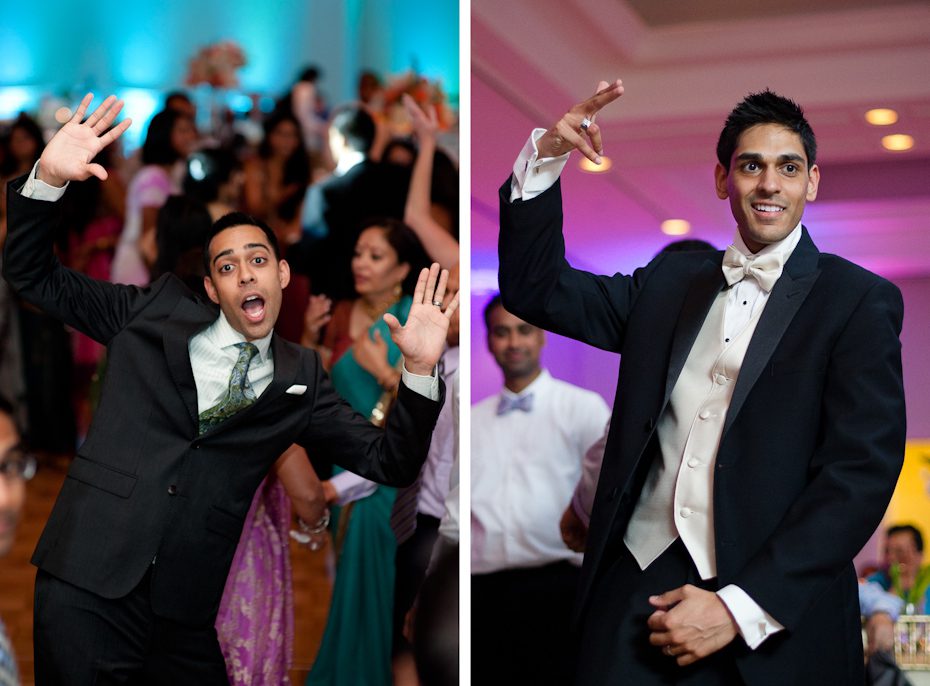 Dancing at wedding