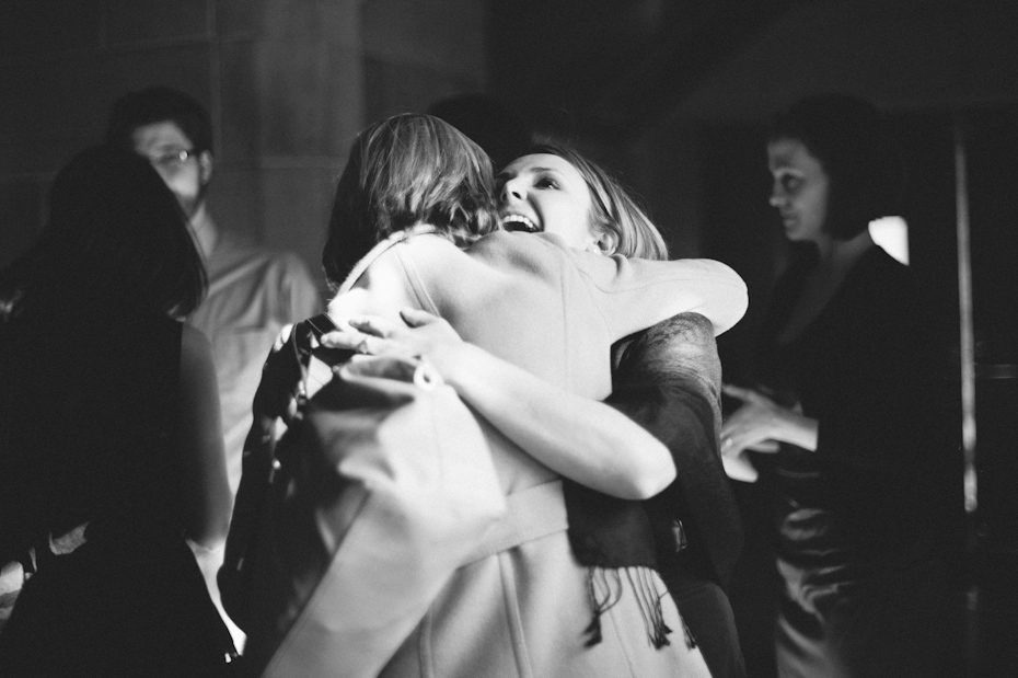 Greeting at wedding