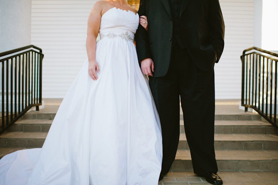 Wedding Dress with sash