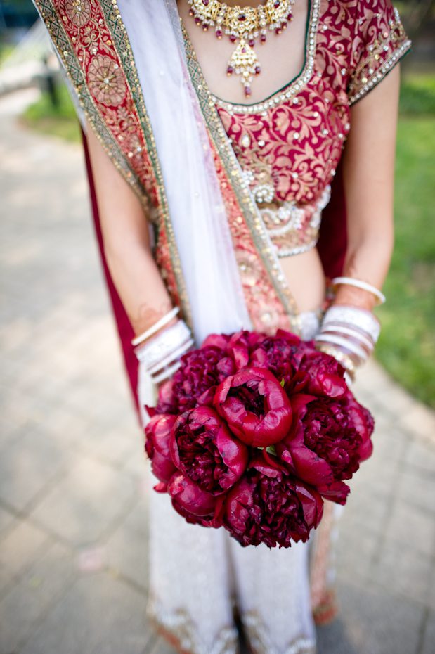 Indian Wedding Bouquet Peony Wedding Bouquet