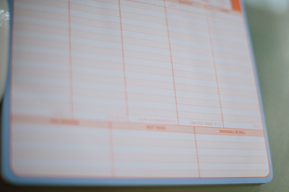 Notepad mouse pad
