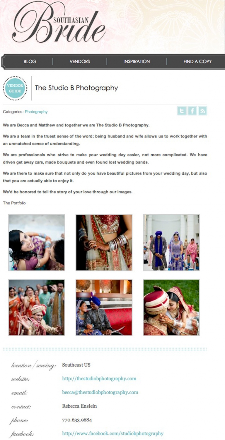 South Asian Bride Wedding Photographer