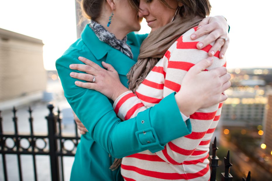 Same Sex Engagement Photo