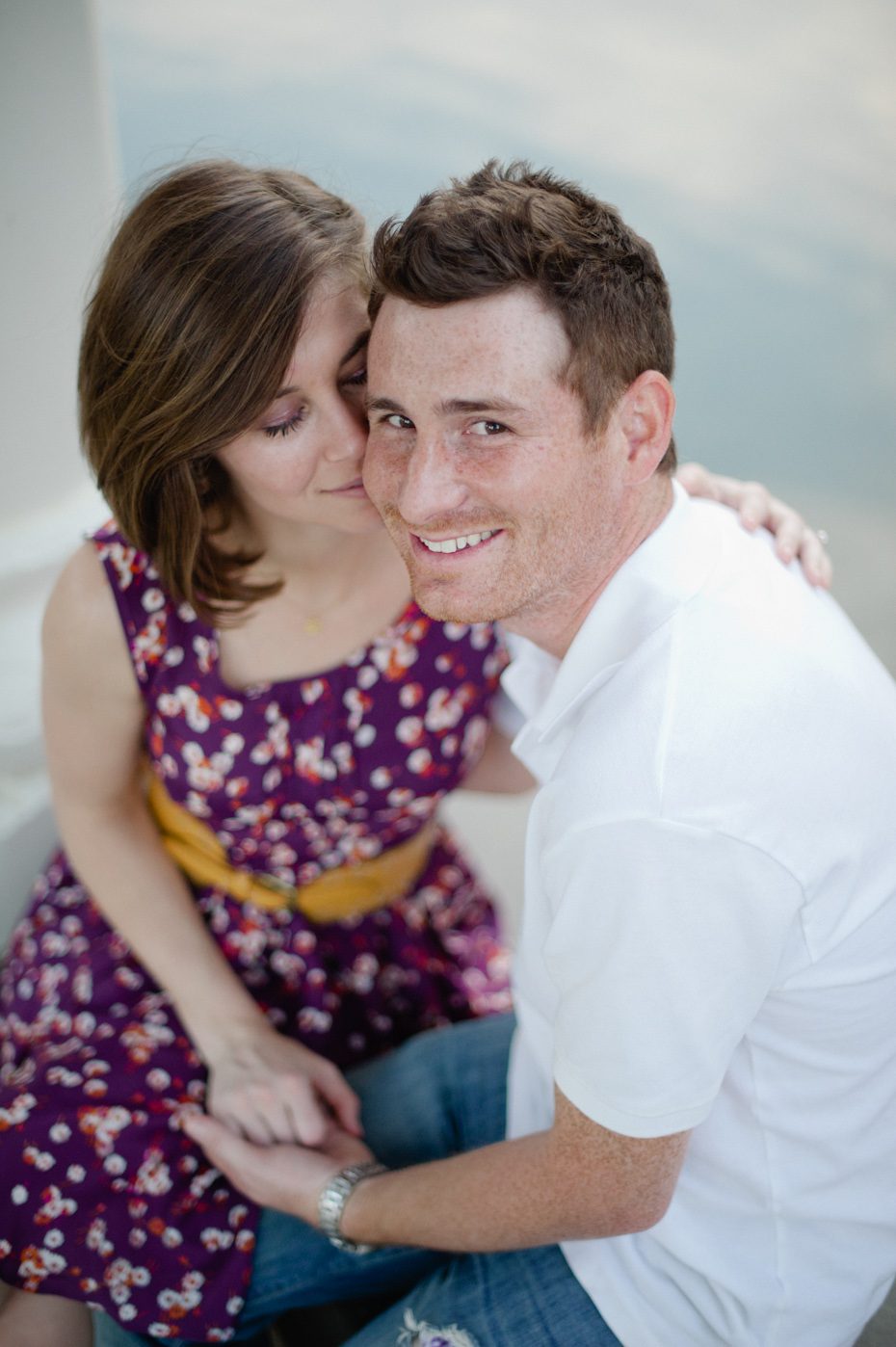 engagement pictures at piedmont park