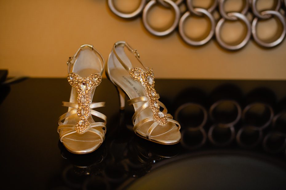 Metallic Wedding Shoes