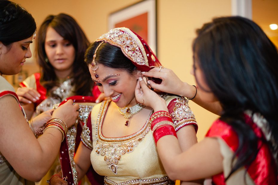 Indian wedding preparation