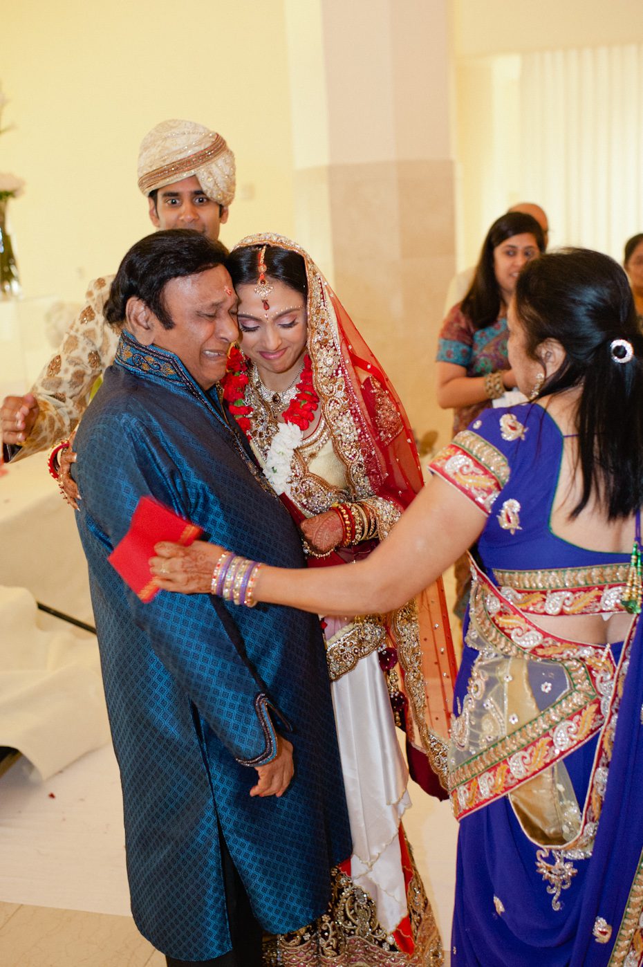 Farewell at Indian Wedding