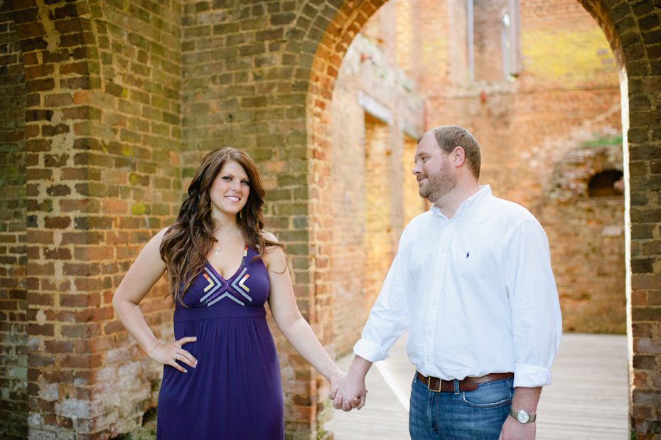 Barnsley Gardens engagement picture