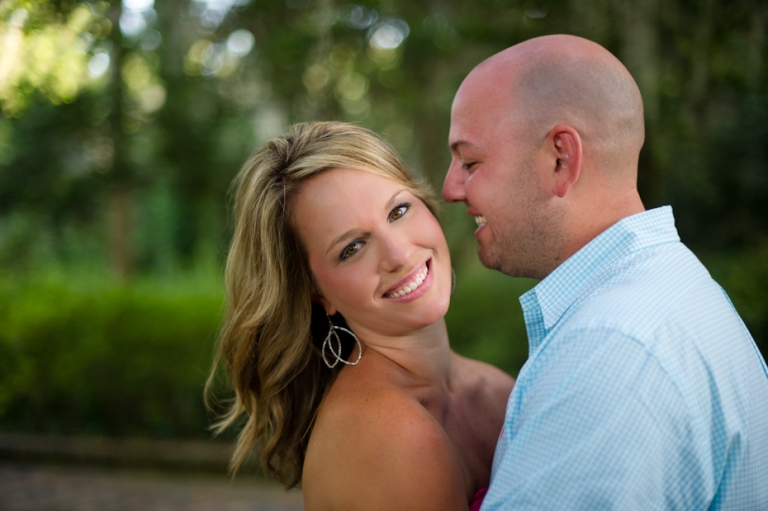 Maclay Gardens Engagement Picture
