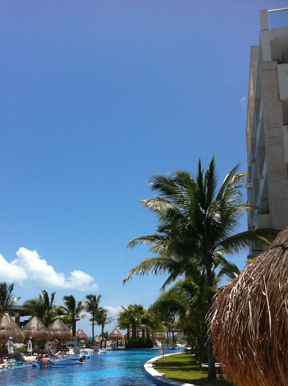 Pool and Beach at Excellence Playa Mujeres