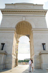 Arch in Atlanta Engagement Photos