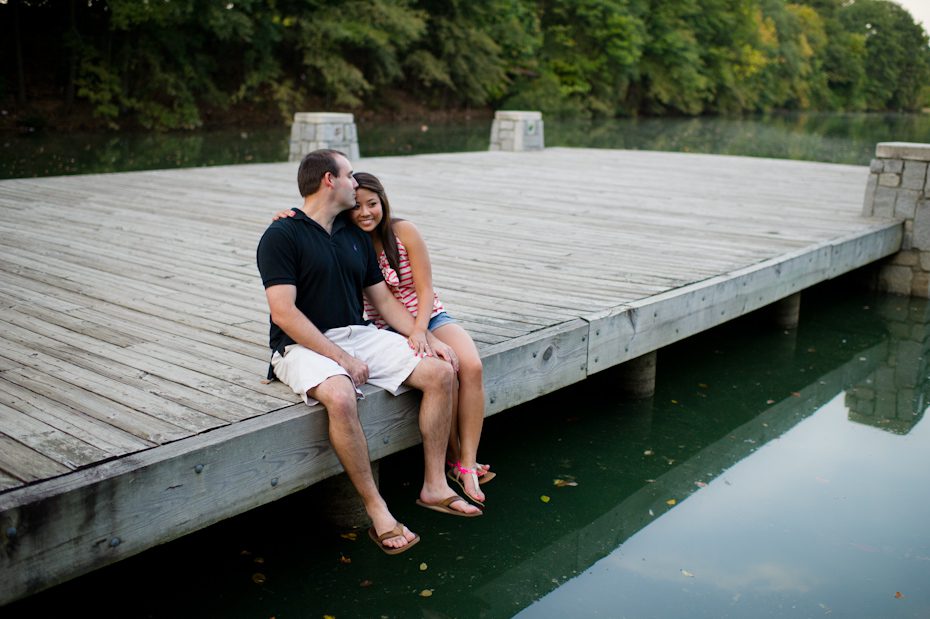 Piedmont Park Atlanta Engagement pictures