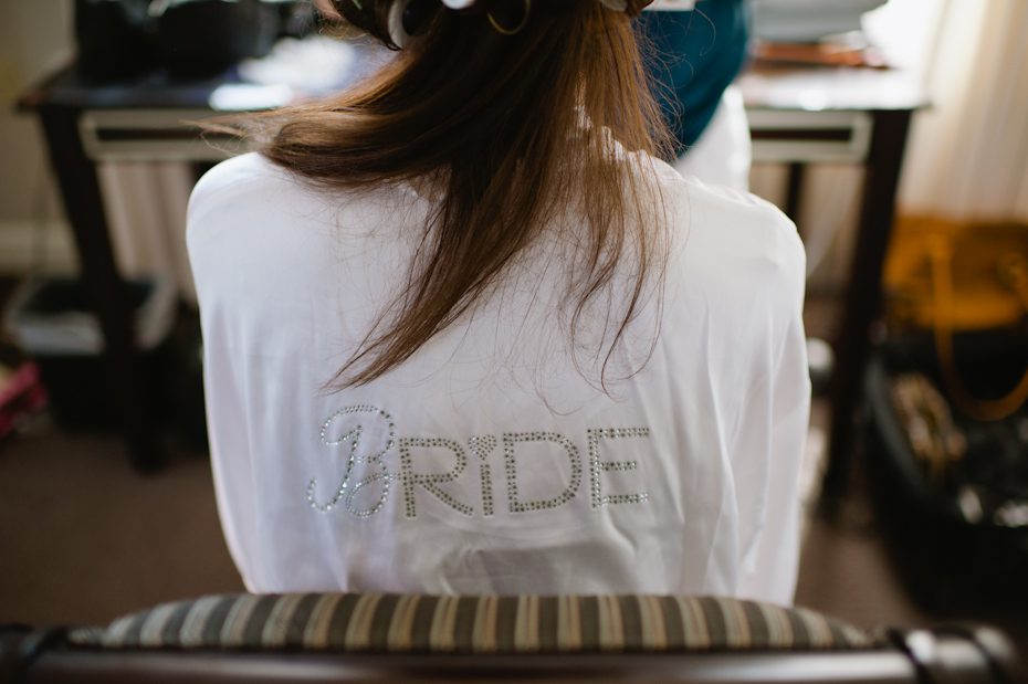 Getting Ready Bridal Robe