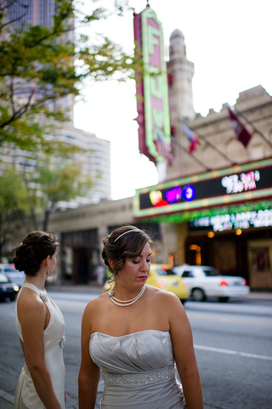 Fox Theatre Wedding Photo