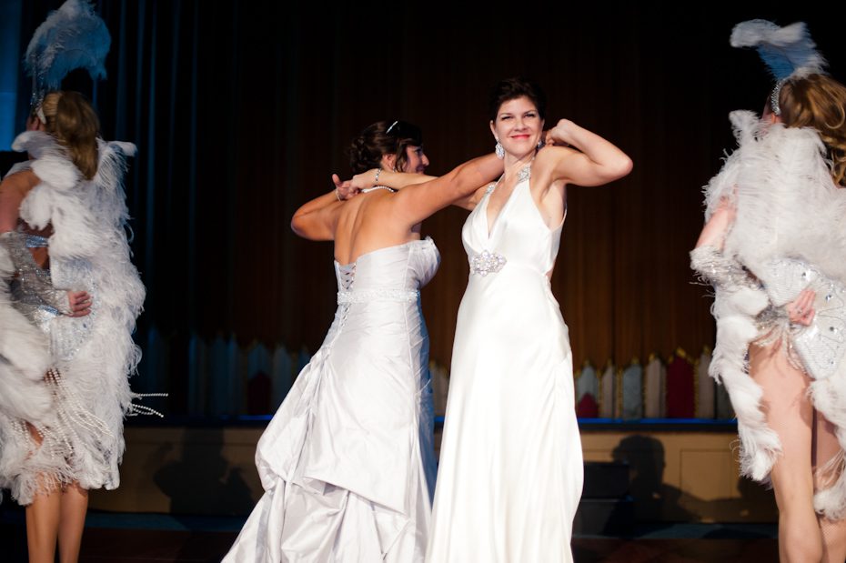 Surprise first dance at wedding