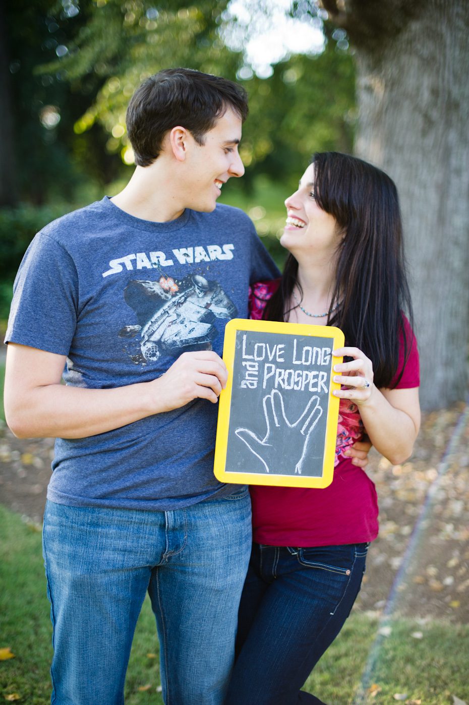 Star Trek Engagement Photo